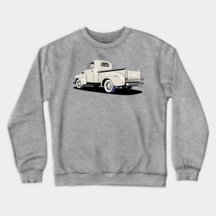 Ford F1 Pickup in white Crewneck Sweatshirt